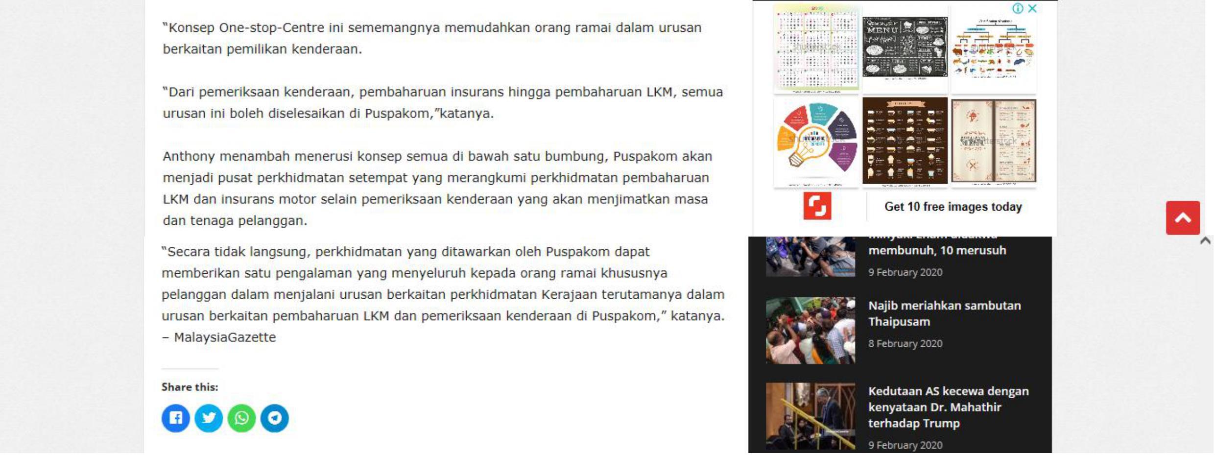 MalaysiaGazette.com_7.2_LKM kini boleh diperbaharui di Puspakom_2-2 rev